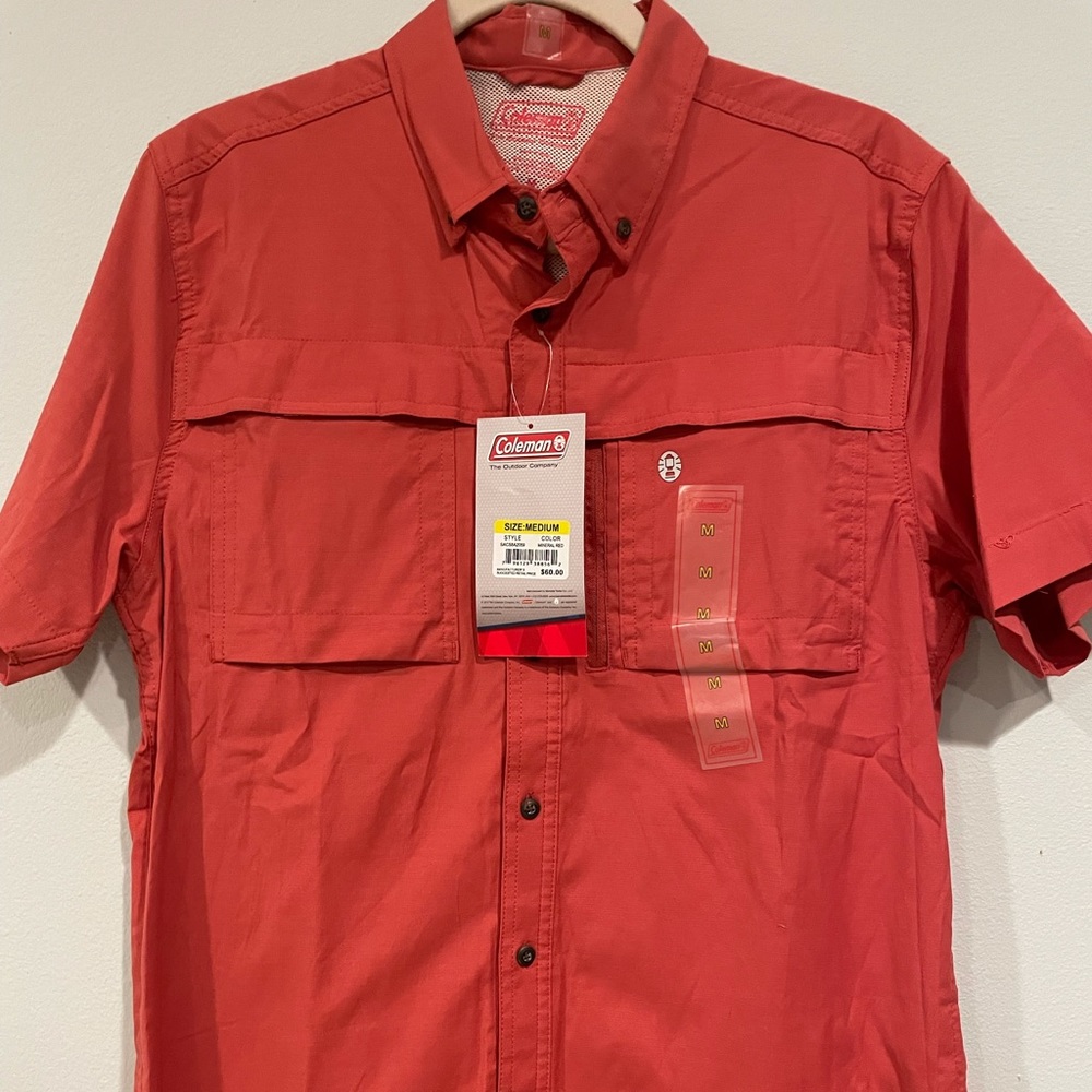 Coleman outdoor front-button mens shirt